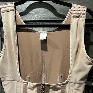 Elegant Beige Sleeveless Top